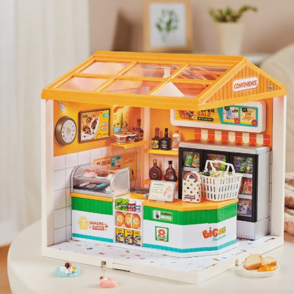 convenience store scene