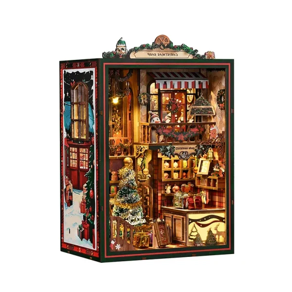 Christmas Shop Book Nook | The Winter Melody