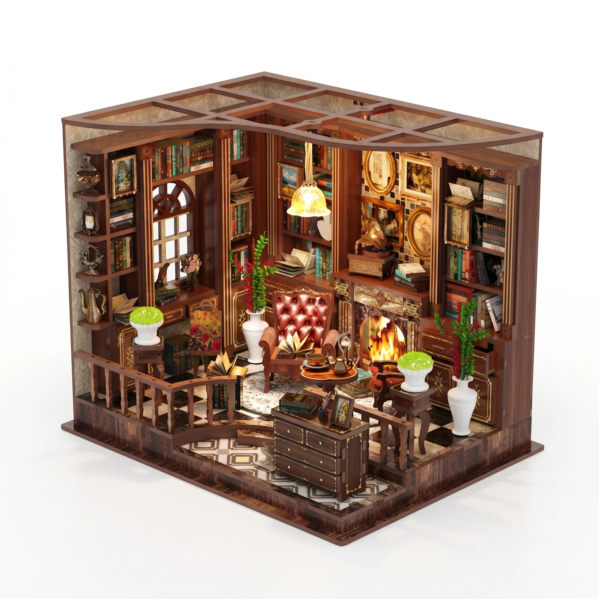 Dark Academia Miniature Study Kit
