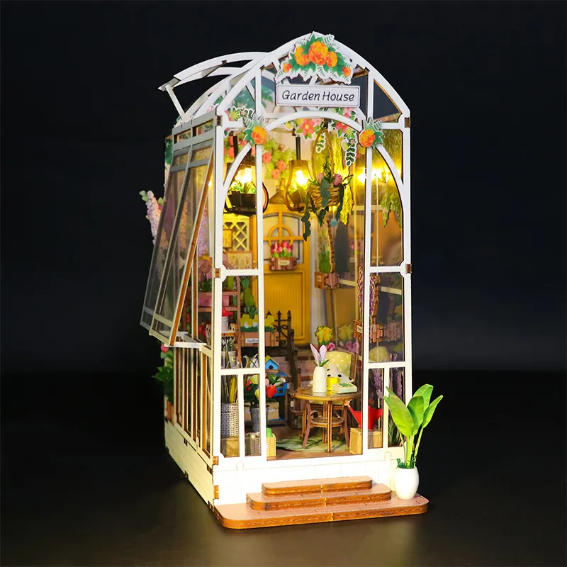 Floral Greenhouse Book Nook Kit
