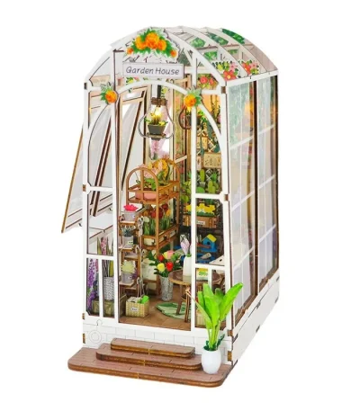 Floral Greenhouse Book Nook