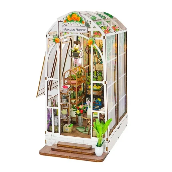 Floral Greenhouse Book Nook
