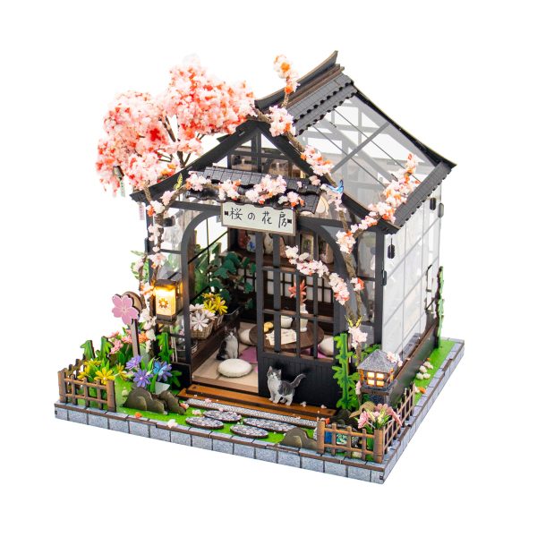 Japanese Greenhouse Miniature Kit | The Sakura Conservatory