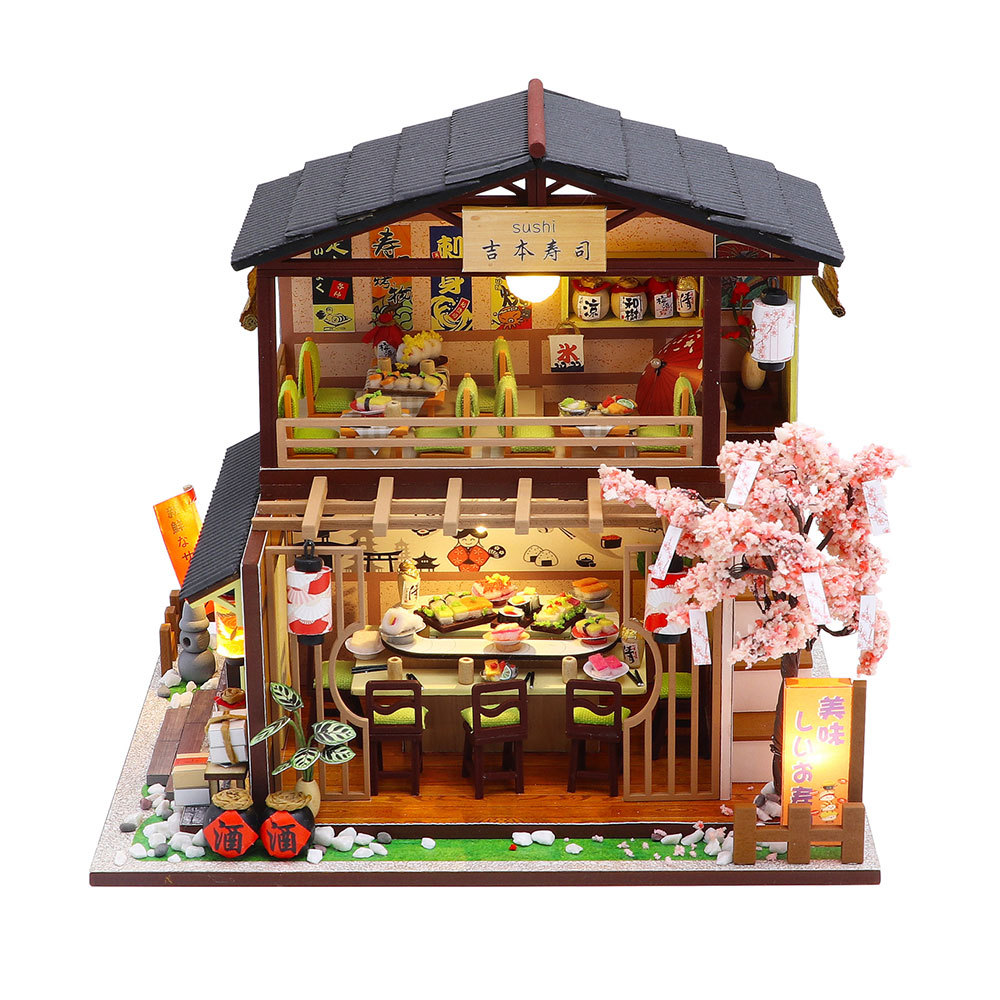 Japanese Sushi Shop Miniature Kit Izakaya scene