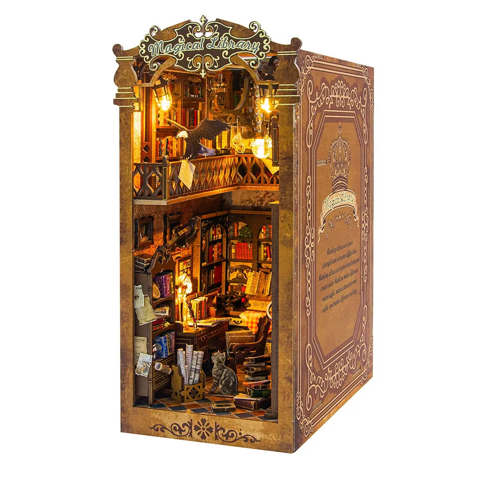 Magic Library Book Nook Dark Academia