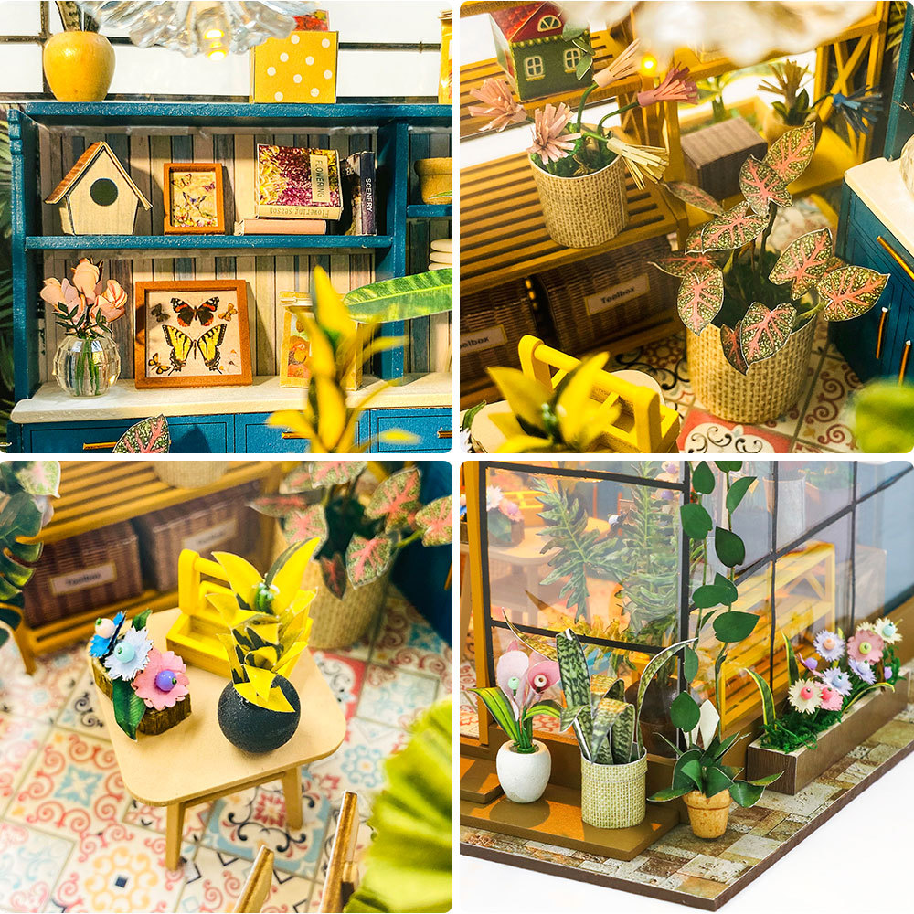 Greenhouse Miniature Scene