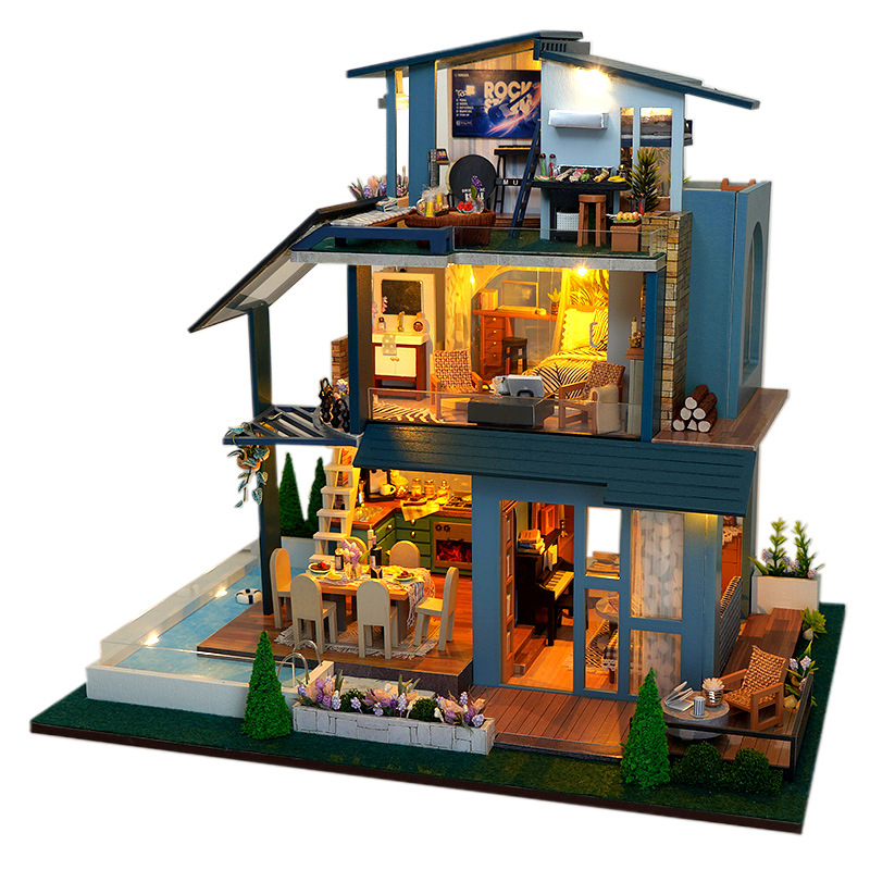 Modern Villa Miniature Kit | The Sunshine Forest Villa