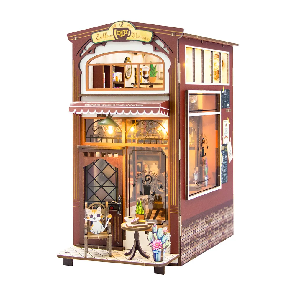 Retro Cafe Book Nook Kit