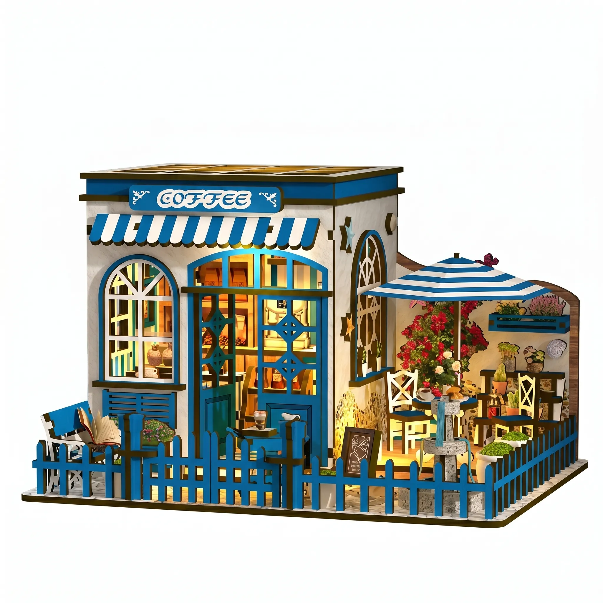 Santorini Miniature Cafe Kit