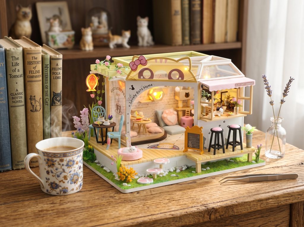 Cat Cafe Miniature Kit