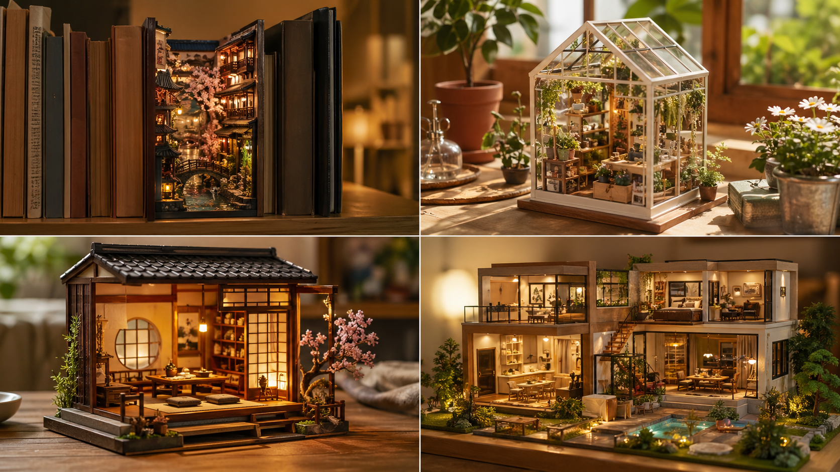 Miniature craft kit ideas for different gift recipients